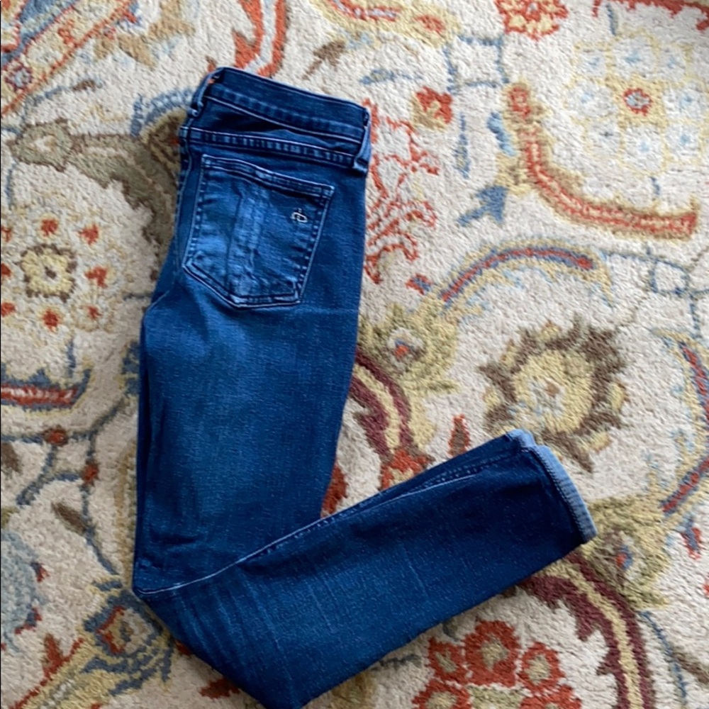 Rag & Bone cropped skinny jeans